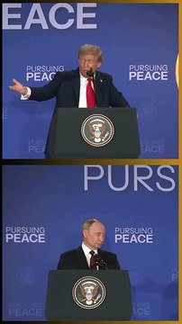 President Vladimir Putin Welcomes President Donald Trump to Moscow