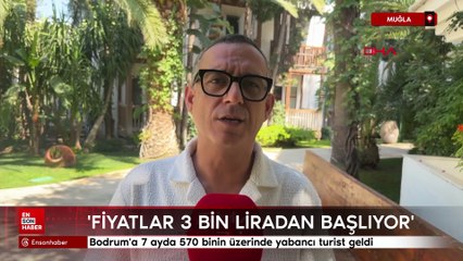 Muğla'da 7 ayda 570 binin üzerinde yabancı turist geldi