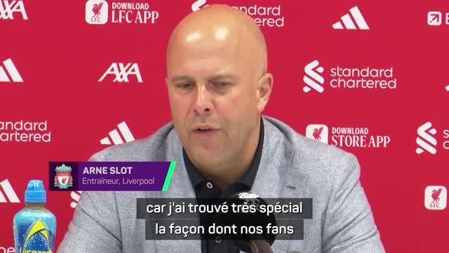 Liverpool - Comme Salah, Slot a été ému par les hommages des fans pour Jota