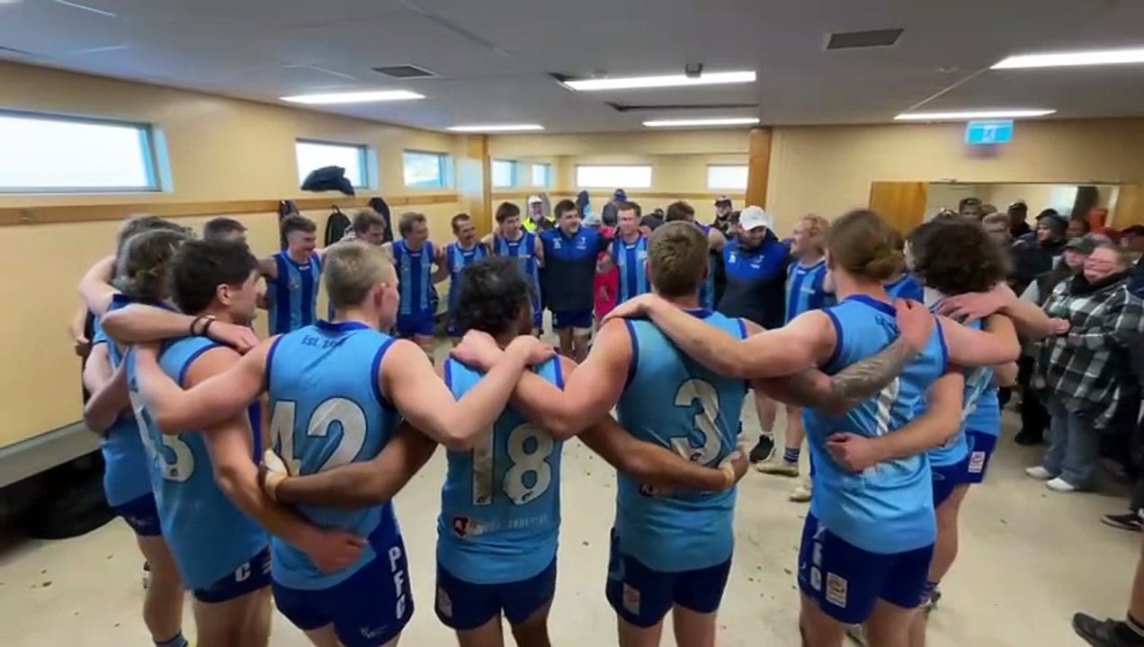 Two Blues' team song