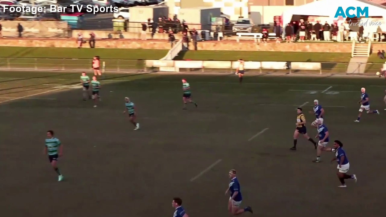 Sapsford scores super chip-and-chase try