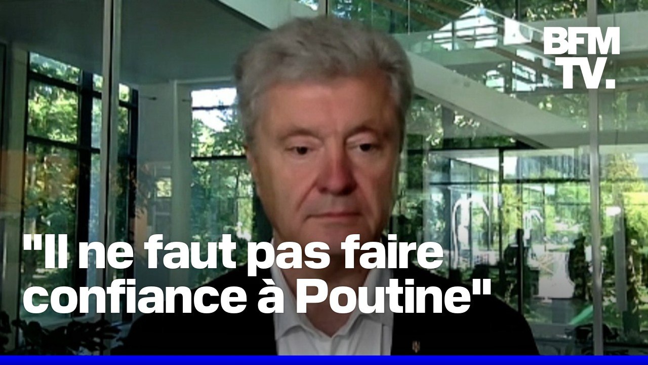 Sommet Trump-Poutine: l'interview en intégralité de Petro Porochenko, ancien président ukrainien