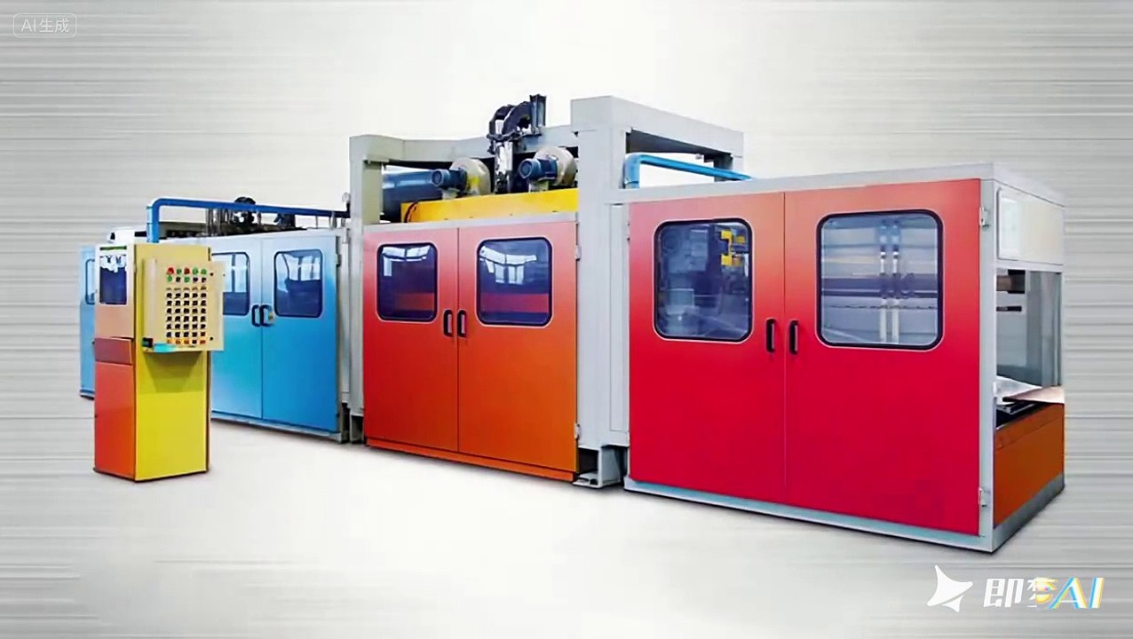 Refrigerator production line equipment, multi-station vacuum blister box door and liner forming machine