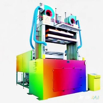 Refrigerator production line single-station vacuum forming machine for cabinet and door liner