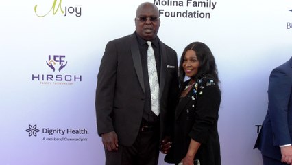 Buster Douglas "Harold and Carole Pump Foundation 25th Anniversary Celebrity Dinner" Red Carpet