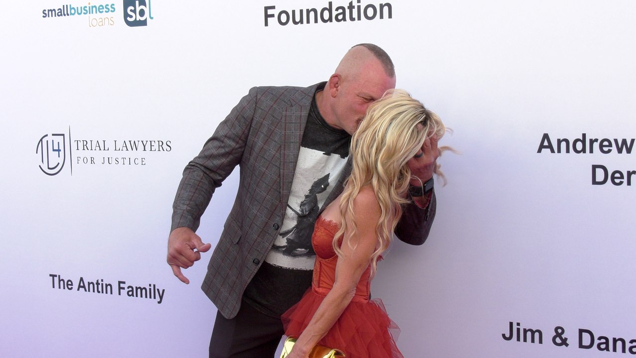 Chuck Liddell and Heidi Northcott "Harold and Carole Pump Foundation 25th Anniversary Celebrity Dinner" Red Carpet