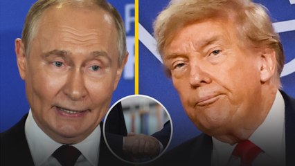 El lenguaje corporal de la reunión entre Trump y Putin