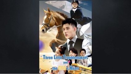Three Little Troublemakers And CEO's Heart Chinese Drama- Pink Bling