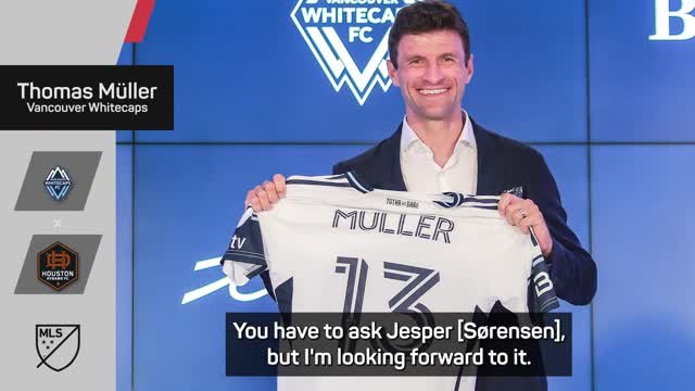 Muller ready for hotly-anticipated Whitecaps debut in MLS