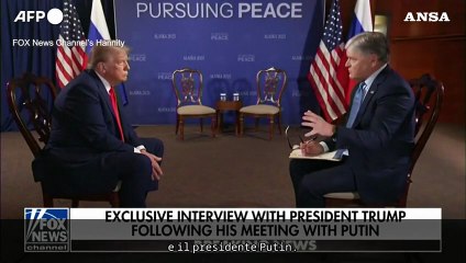 Trump: "Ora tocca al Presidente Zelensky raggiungere un accordo sull'Ucraina"