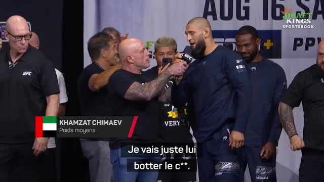 UFC 319 - Chimaev et Du Plessis promettent chacun de mettre KO l’autre !