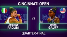 Plucky Paolini fights back to beat Gauff in Cincinnati