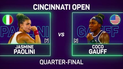 Plucky Paolini fights back to beat Gauff in Cincinnati