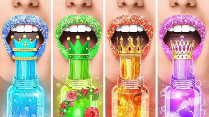 Princesse FEU 🔥 VS Princesse EAU 💧 VS AIR 🌬 VS TERRE 🌿 | La Bataille Magique des 4 Éléments !