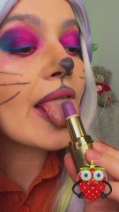 Edible cosmetics? 🍫💄Try this chocolate lipstick! #funny #diy