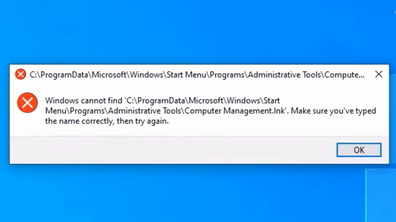 How to Restore Missing Computer Management Shortcut in Windows | Fix Manage Option Error