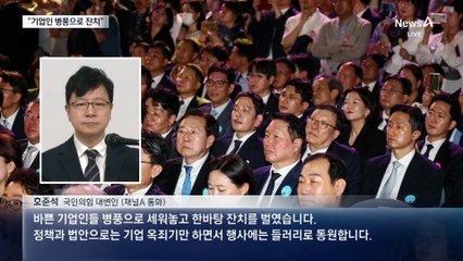 국민의힘 “흥청망청쇼” vs 민주당 “광복절 재 뿌리기”