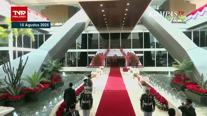 Detik-Detik Kedatangan Prabowo di Gedung MPR/DPR, Sampaikan Nota Keuangan RAPBN 2026