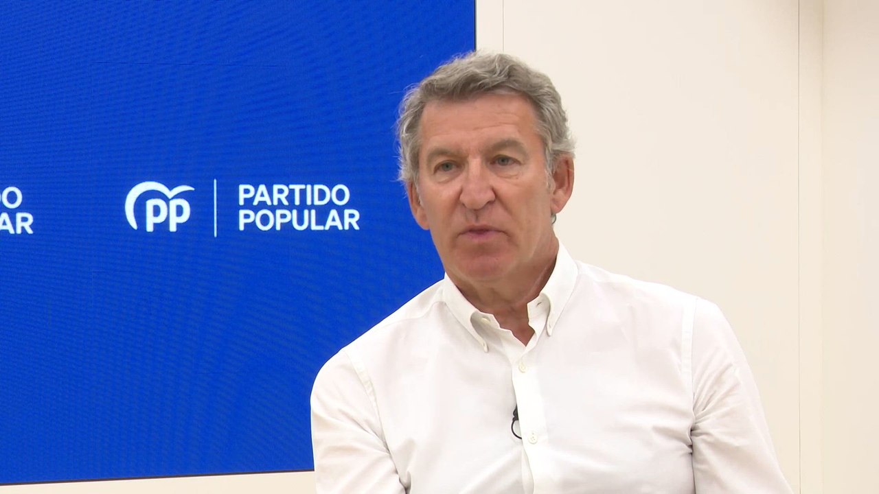 Feijóo acusa al Gobierno de "poner en riesgo la seguridad nacional" por el contrato con Huawei