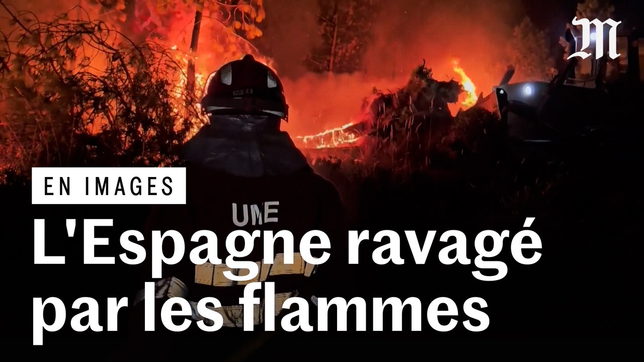 Une dizaine d’incendies ravagent l’Espagne depuis deux semaines