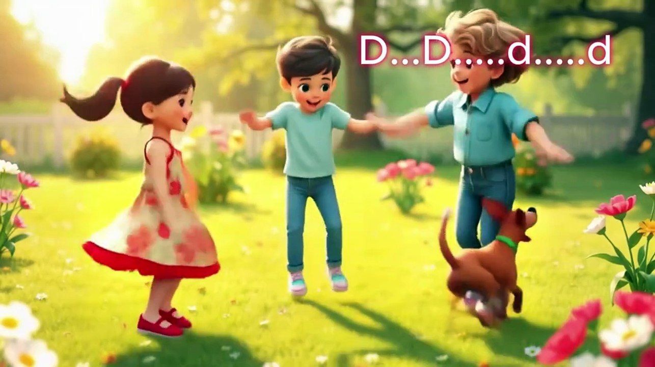 “حرف D للأطفال 🐶 _ كلمات وأغنية مع زينة لتعلم الحروف الإنجليزية” (1)