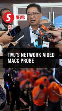 TMJ's network helped in probe into syndicate involving senior officers, says MACC chief