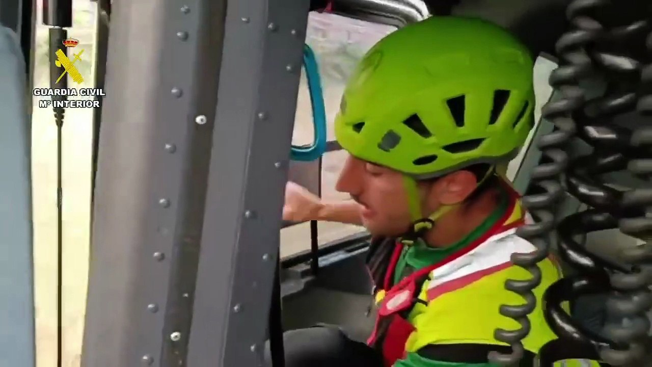 Recate en Collado Jermoso por el incendio de Picos de Europa en León