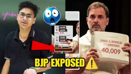 🔥 Jazbaati Saxena Sir Trolled BJP! 🗳️ Vote Chori Exposed! ⚡
