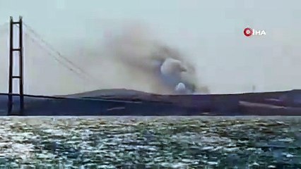 Çanakkale'de bir büyük orman yangını daha!