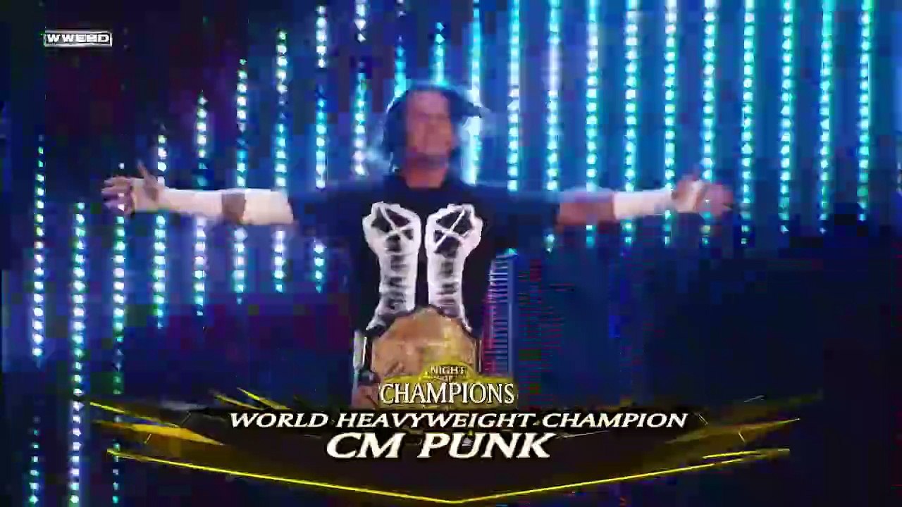 FULL MATCH CM Punk vs. Jeff Hardy   World Heavyweight Title Match Night of Champions 2009
