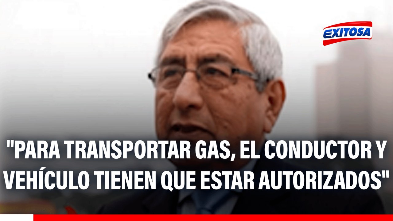 Accidente en vía Pasamayito: "El conductor y el vehículo tienen que estar autorizados para transportar gas", asegura Luis Quispe Candia