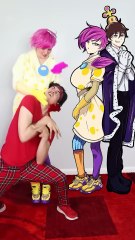 ZOOBLE X GANGLE 2D VS 3D 🎭 #COSPLAY