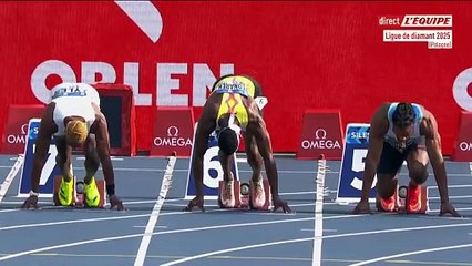 Kishane Thompson prend sa revanche sur Noah Lyles sur 100 m au meeting de Silésie - Athlé - Ligue de Diamant - Chorzow