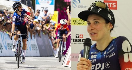 Cyclisme - Tour de Romandie Féminin 2025 - Elise Chabbey : "C'est magnifique, surtout après ce qui s'est passé hier pour l'organisation..."