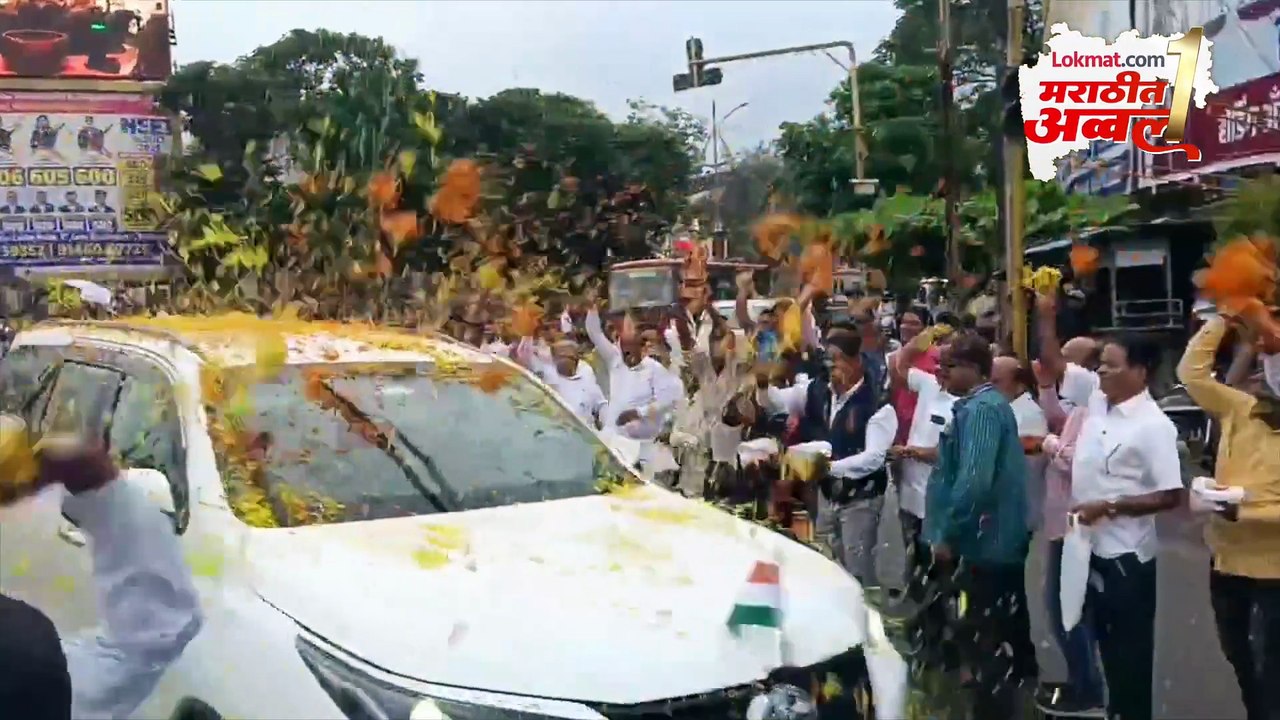 भारताचे सरन्यायाधीश भूषण गवई यांचे कोल्हापुरात असे करण्यात आले स्वागत
