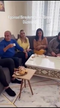 Eşcinsellerden skandal tören! İslami değerlere ve toplumsal ahlaka ağır hakaret