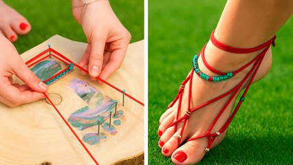 Simple Materials Turn Into AMAZING Shoes!