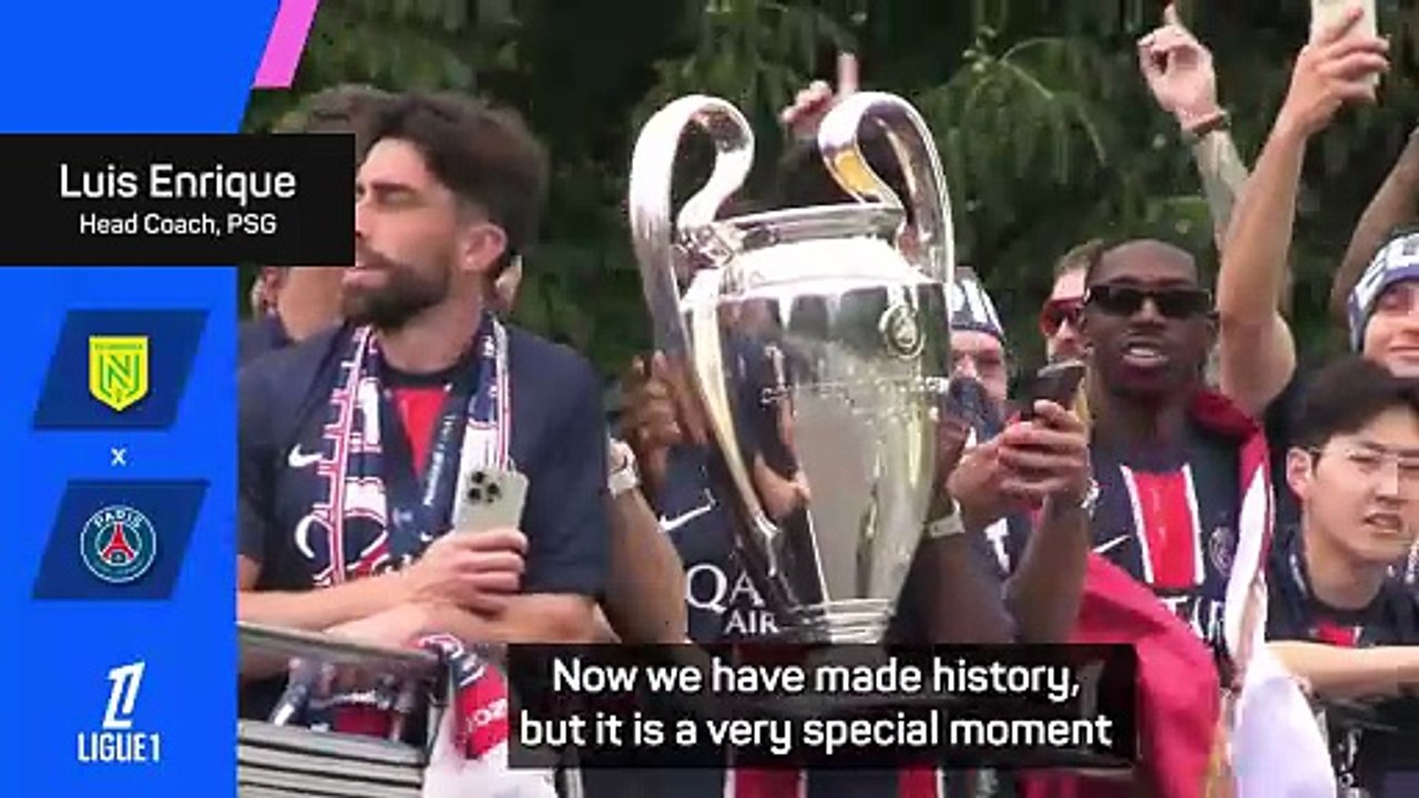 Enrique challenges PSG to win back-to-back Champions Leagues