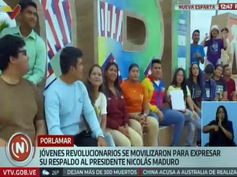 Juventud neoespartana rechaza las agresiones imperiales contra Venezuela