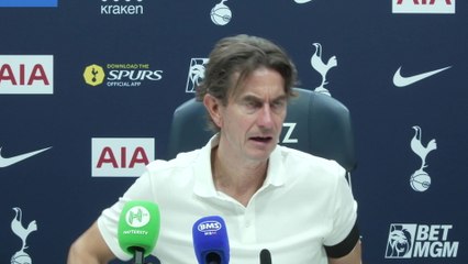 Frank reacts to 3-0 home victory in the first match of the season