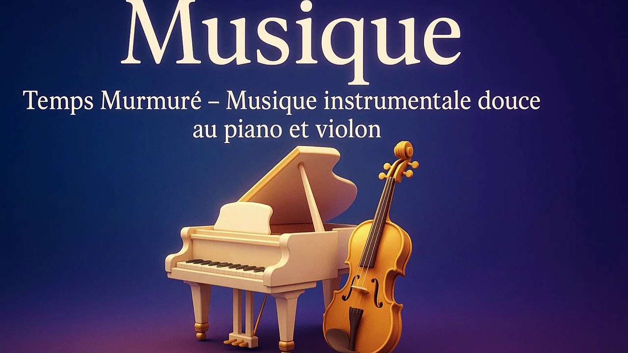 Temps Murmuré – Musique instrumentale douce au piano et violon