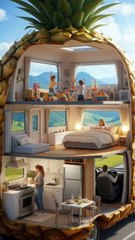 Magical Camper Adventure | AI Fantasy Surreal Vehicle