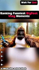 Ranking funniest Bigfoot Vlog moments