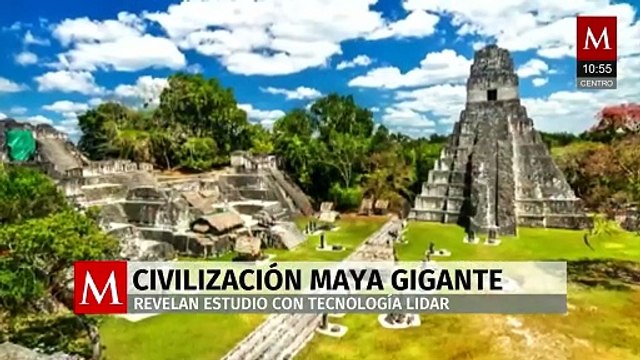 Tecnología lidar reveló que la civilización maya alcanzó 16 millones de habitantes