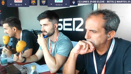 Joan García da el susto antes del partido ante el Mallorca