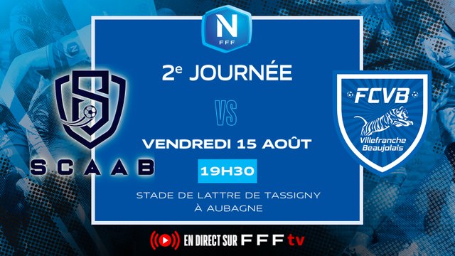 J2 | SC Aubagne Air Bel - FC Villefranche B. (3-1) | National FFF 2025-2026