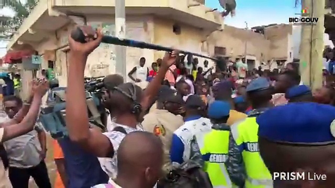 Inondations à Dakar : La descente du Pr. Diomaye dans les zones sinistrées de Thiaroye