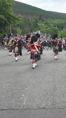 Tremendous sound! Beautiful Marching and goosebumper Scotland The Brave 😍 🏴