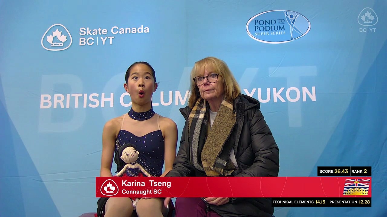 Pre-Novice Women Short Program Gp3 -  2025 BC/YT Section Super Series Summer Skate (24)