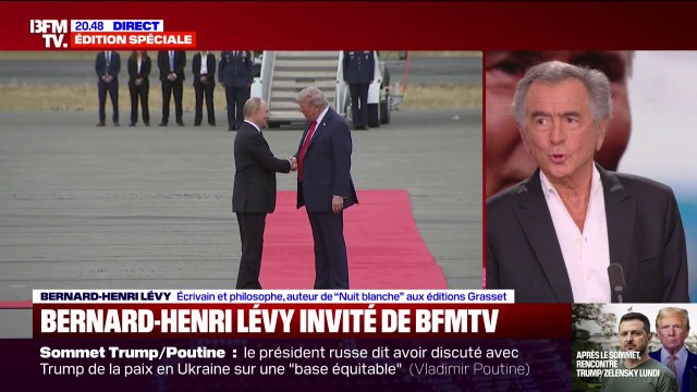 C'était un faux sommet de la paix , déclare Bernard-Henri Lévy à propos du sommet entre Trump et Poutine